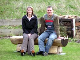 unsere lieben Nachbarn . Evelyn und Peter