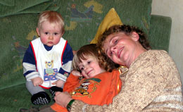 Diana, Anna-Lena und Konrad